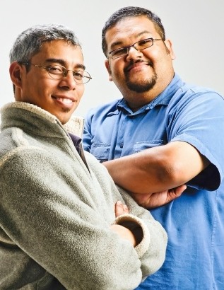 Image of Gary and Rafiek.